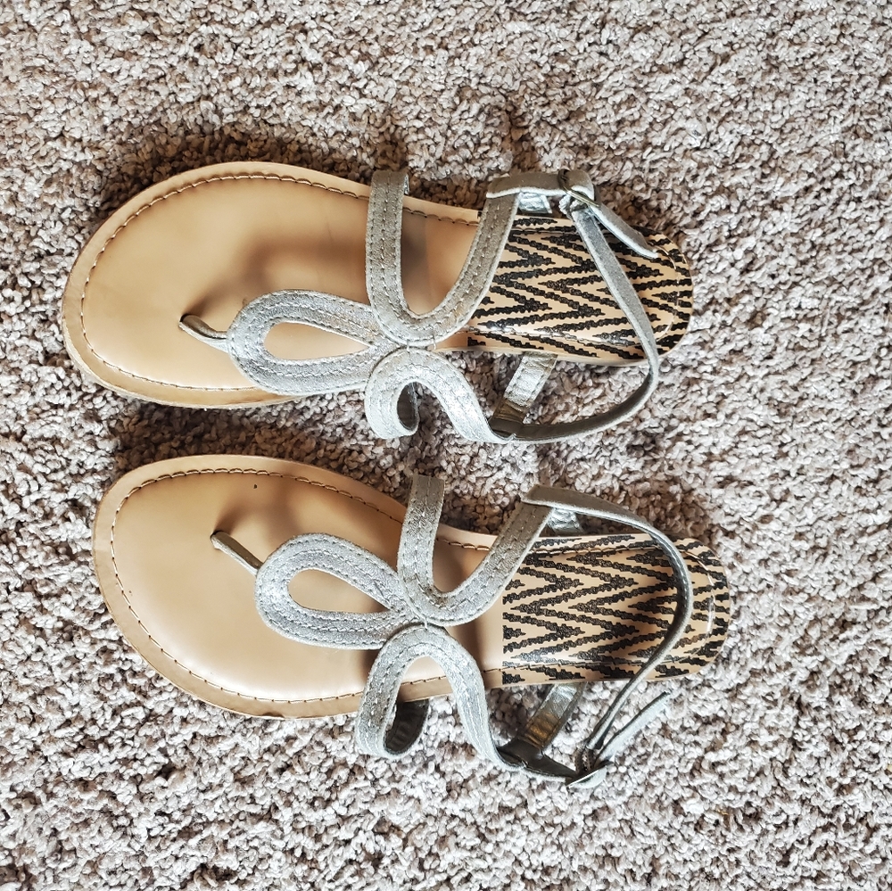 Grey sandles